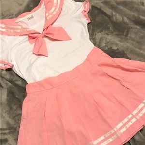 SAILOR MOON INSPIRED ONESIE/SKIRT *brand new*